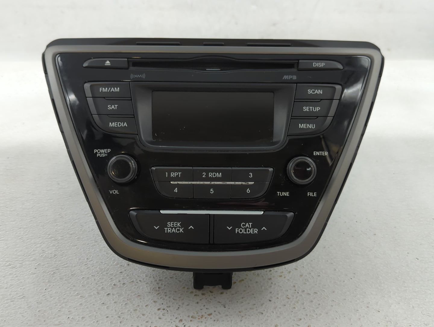 2014-2016 Hyundai Elantra Radio AM FM Cd Player Receiver Replacement P/N:96170-3X156GU Fits Fits 2014 2015 2016 OEM Used Aut