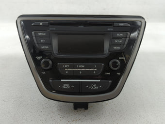compare product 2014-2016 Hyundai Elantra Radio AM FM Cd Player Receiver Replacement P/N:96170-3X156GU Fits Fits 2014 2015 2016 OEM Used Auto Parts