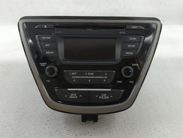 2014-2016 Hyundai Elantra Radio AM FM Cd Player Receiver Replacement P/N:96170-3X156GU Fits Fits 2014 2015 2016 OEM Used Aut