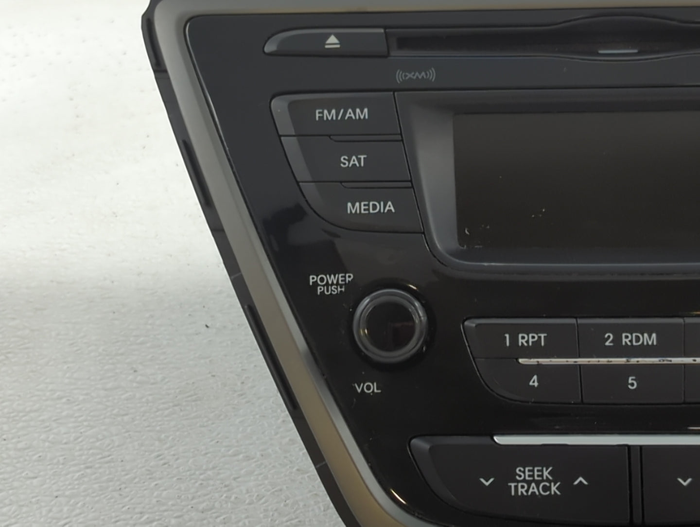 2014-2016 Hyundai Elantra Radio AM FM Cd Player Receiver Replacement P/N:96170-3X156GU Fits Fits 2014 2015 2016 OEM Used Aut