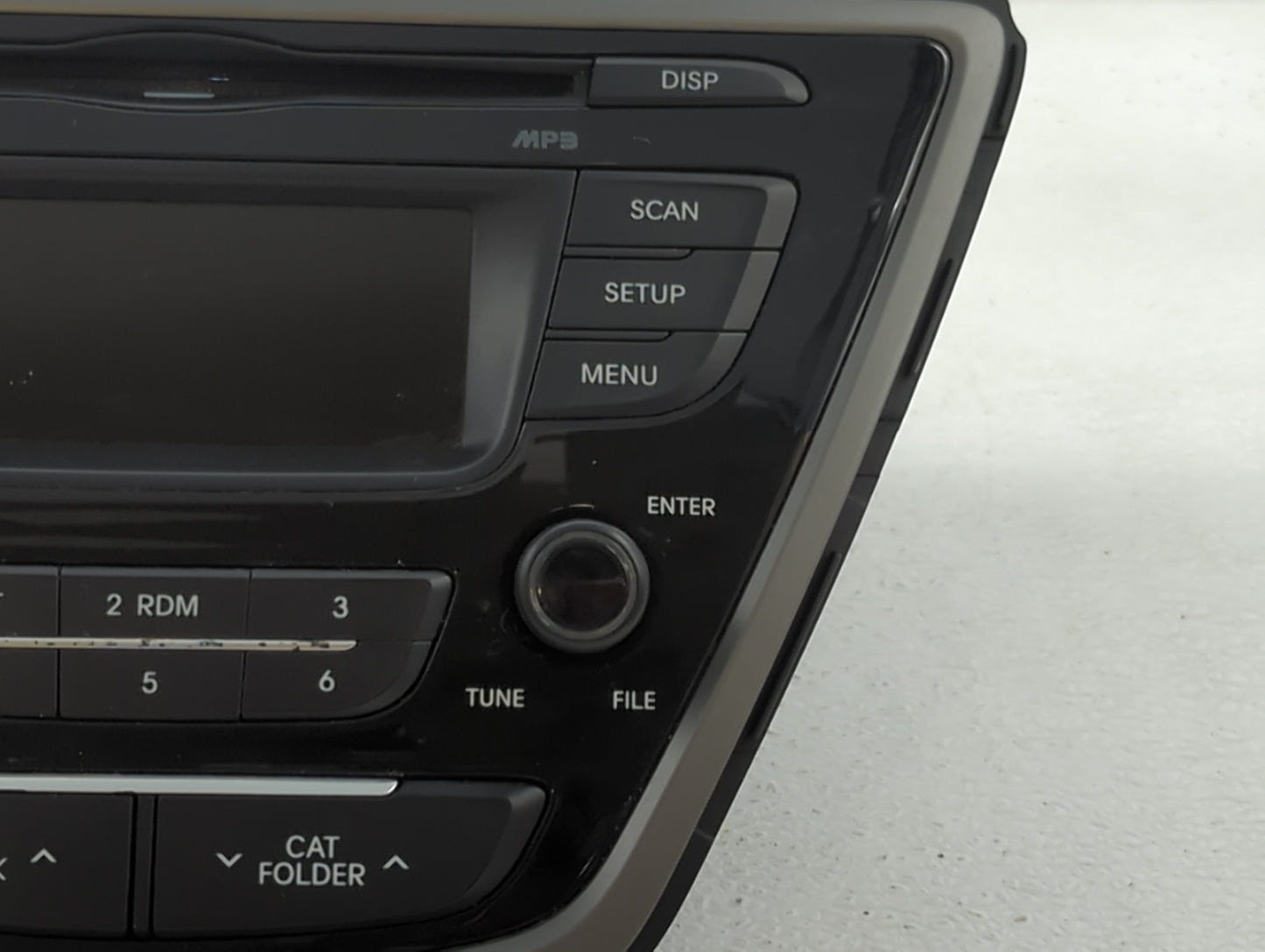 2014-2016 Hyundai Elantra Radio AM FM Cd Player Receiver Replacement P/N:96170-3X156GU Fits Fits 2014 2015 2016 OEM Used Aut