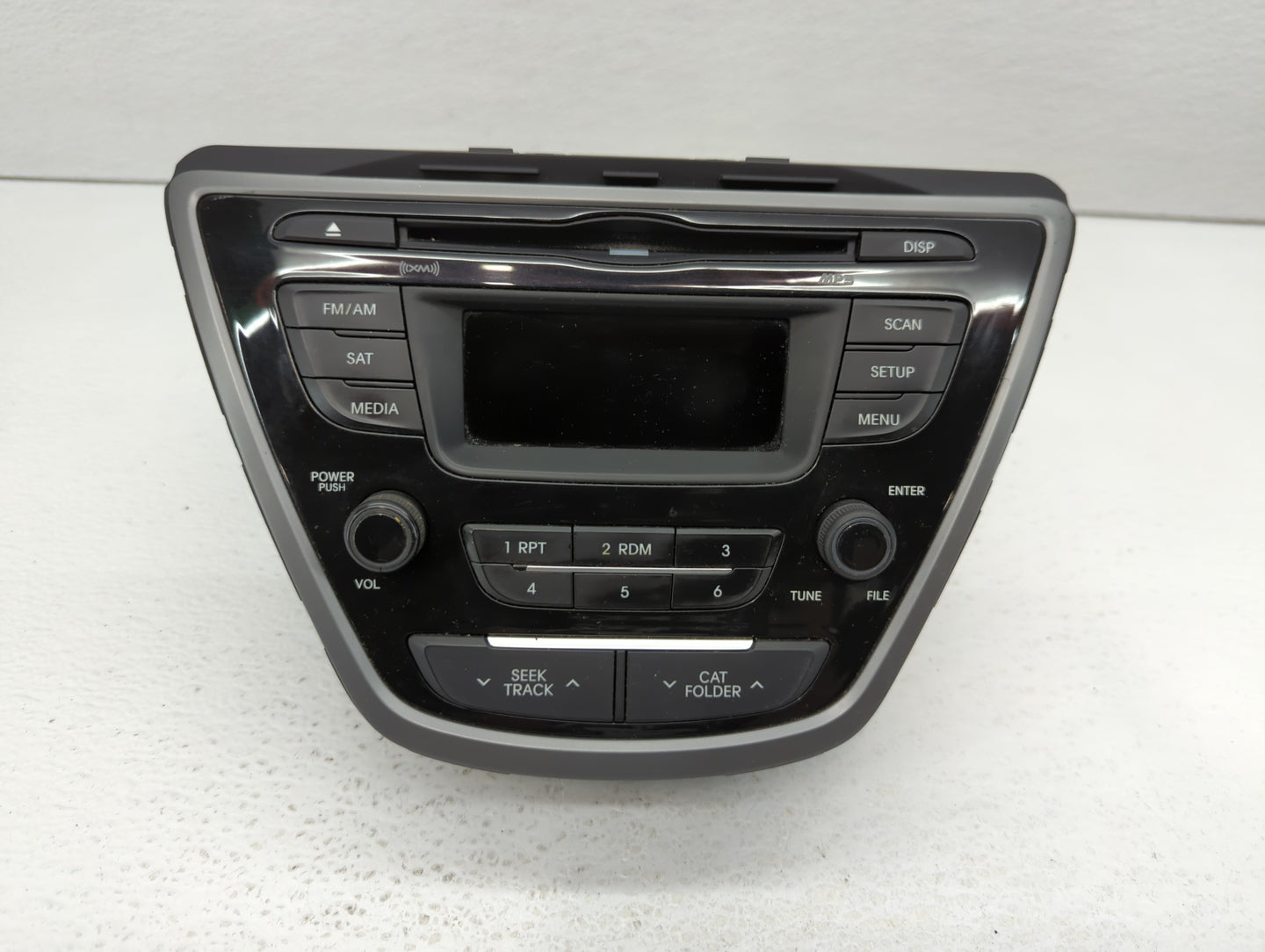 2014-2016 Hyundai Elantra Radio AM FM Cd Player Receiver Replacement P/N:96170-3X156GU Fits Fits 2014 2015 2016 OEM Used Aut