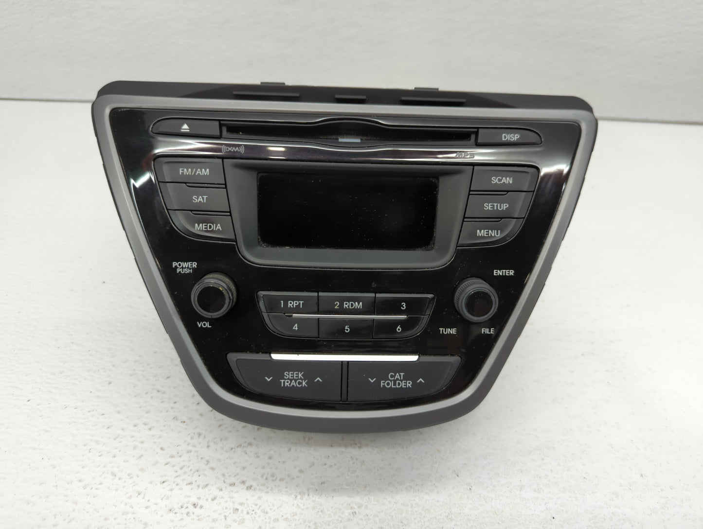 2014-2016 Hyundai Elantra Radio AM FM Cd Player Receiver Replacement P/N:96170-3X156GU Fits Fits 2014 2015 2016 OEM Used Aut