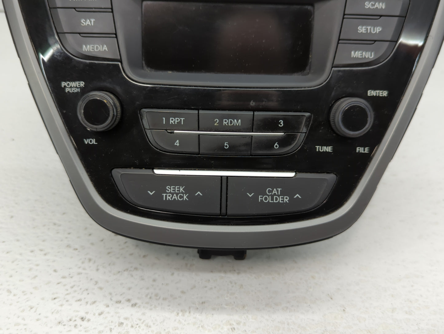 2014-2016 Hyundai Elantra Radio AM FM Cd Player Receiver Replacement P/N:96170-3X156GU Fits Fits 2014 2015 2016 OEM Used Aut