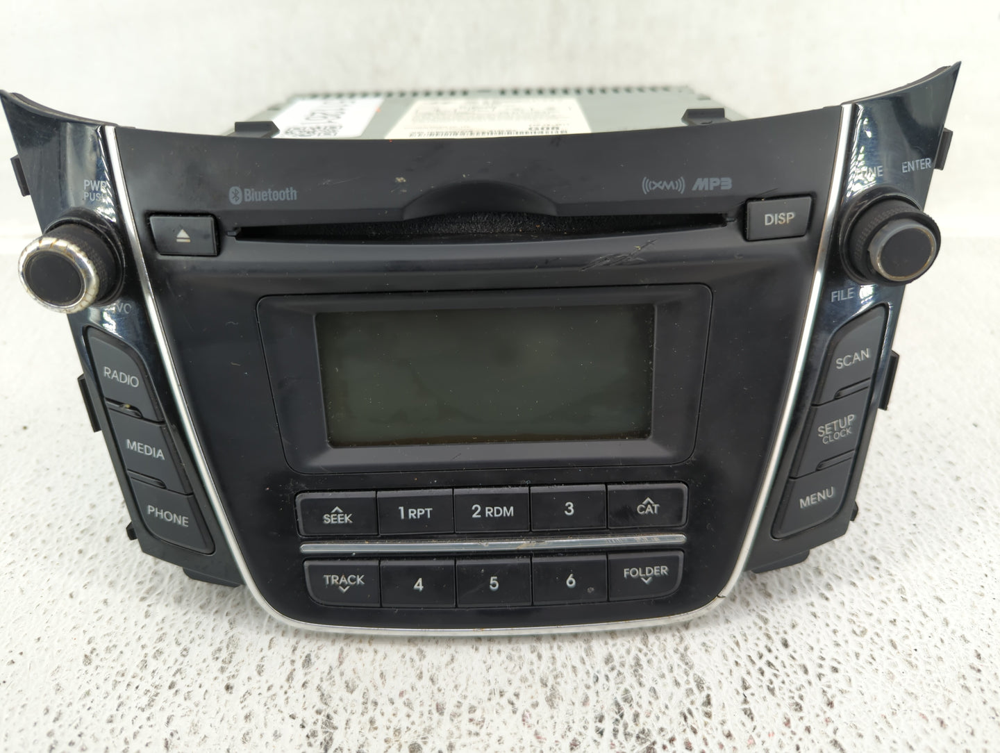Hyundai Elantra Am Fm Cd Player Radio Receiver - Oemusedautoparts1.com
