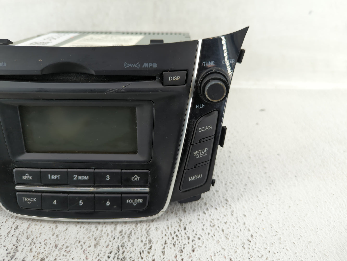 Hyundai Elantra Am Fm Cd Player Radio Receiver - Oemusedautoparts1.com