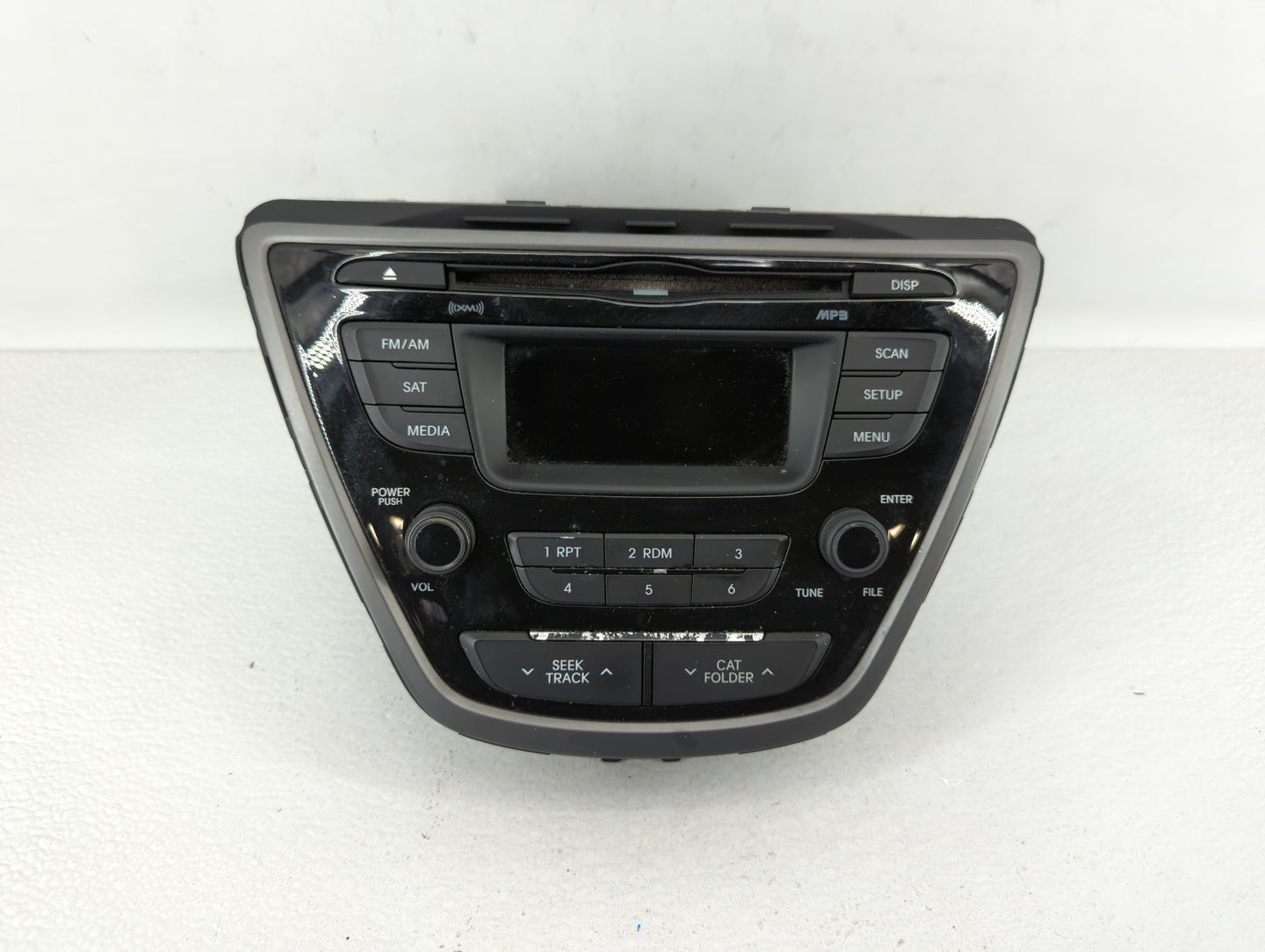 2014-2016 Hyundai Elantra Am Fm Cd Player Radio Receiver - Oemusedautoparts1.com