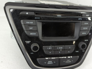 2014-2016 Hyundai Elantra Am Fm Cd Player Radio Receiver