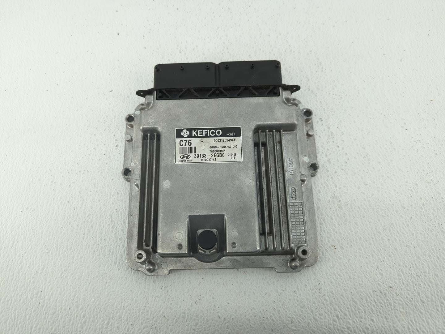 2014 Hyundai Elantra PCM Engine Control Computer ECU ECM PCU OEM P/N:39131-2EGB0 39133-2EGB0 Fits OEM Used Auto Parts - Oemu