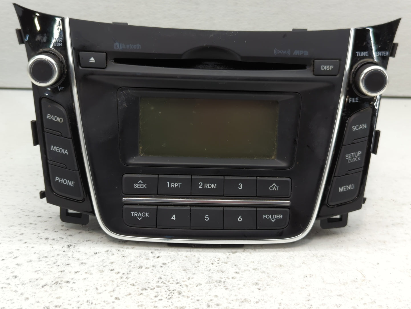 2013-2015 Hyundai Elantra Radio AM FM Cd Player Receiver Replacement P/N:96170-A5170GU Fits Fits 2013 2014 2015 OEM Used Aut