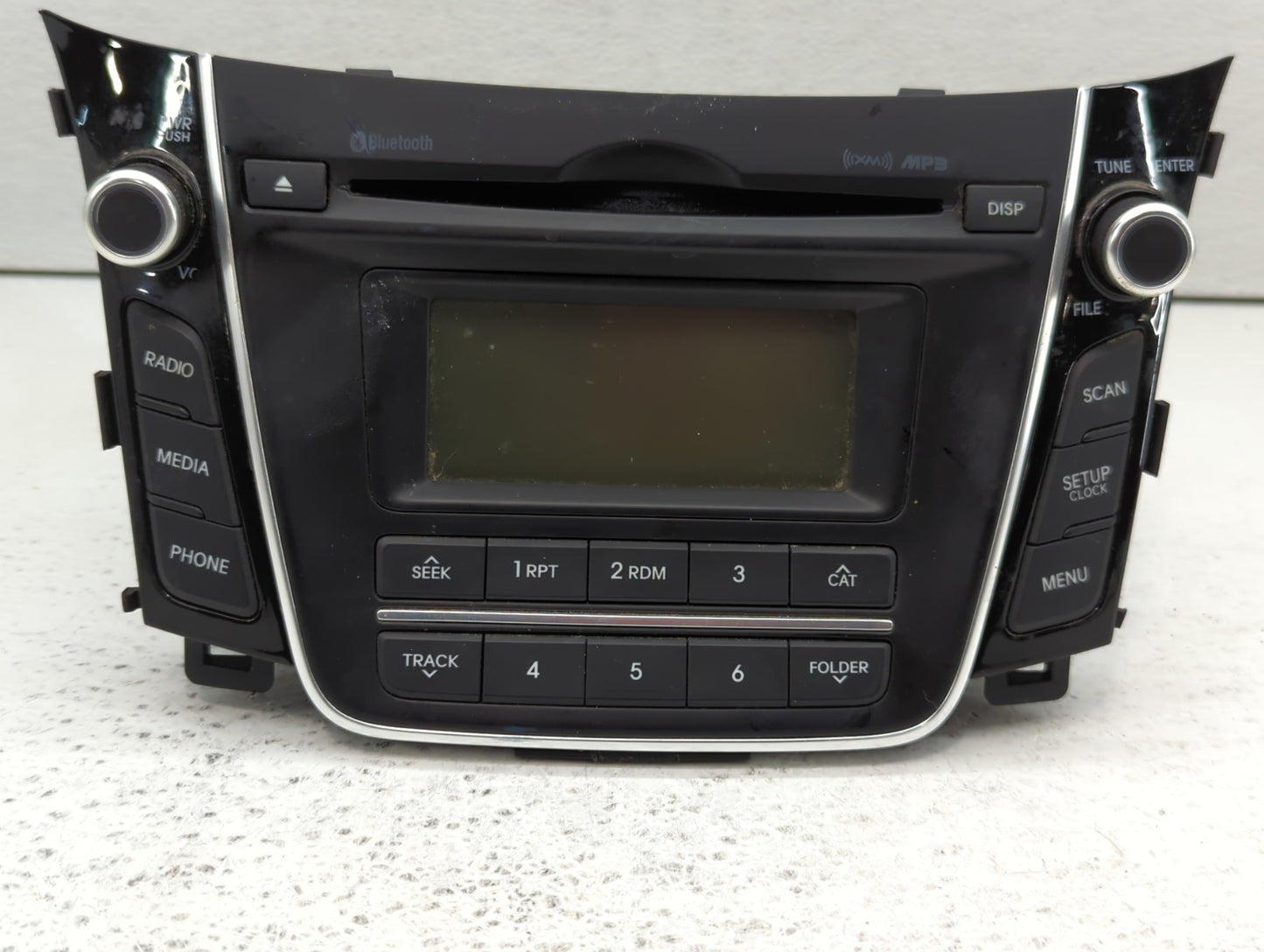2013-2015 Hyundai Elantra Radio AM FM Cd Player Receiver Replacement P/N:96170-A5170GU Fits Fits 2013 2014 2015 OEM Used Aut