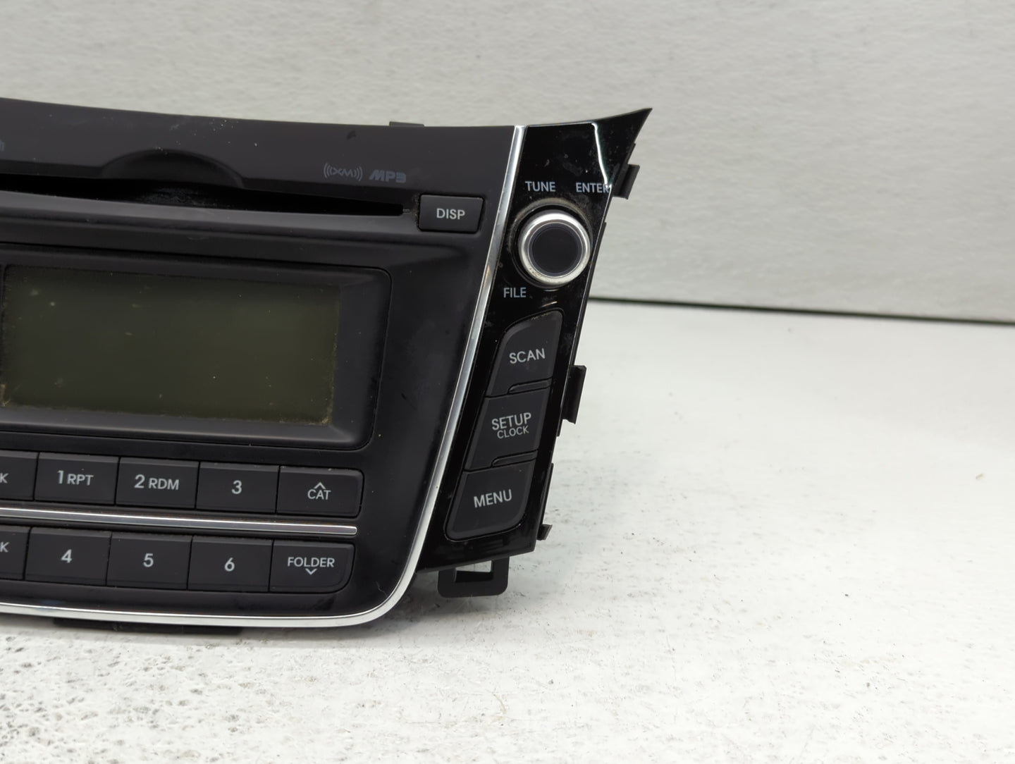 2013-2015 Hyundai Elantra Radio AM FM Cd Player Receiver Replacement P/N:96170-A5170GU Fits Fits 2013 2014 2015 OEM Used Aut