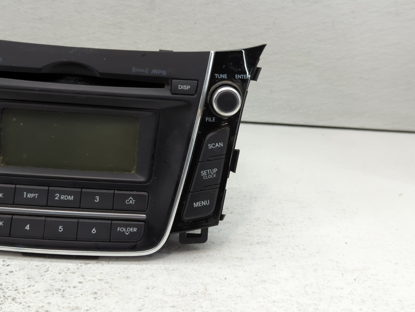 2013-2015 Hyundai Elantra Radio AM FM Cd Player Receiver Replacement P/N:96170-A5170GU Fits Fits 2013 2014 2015 OEM Used Aut