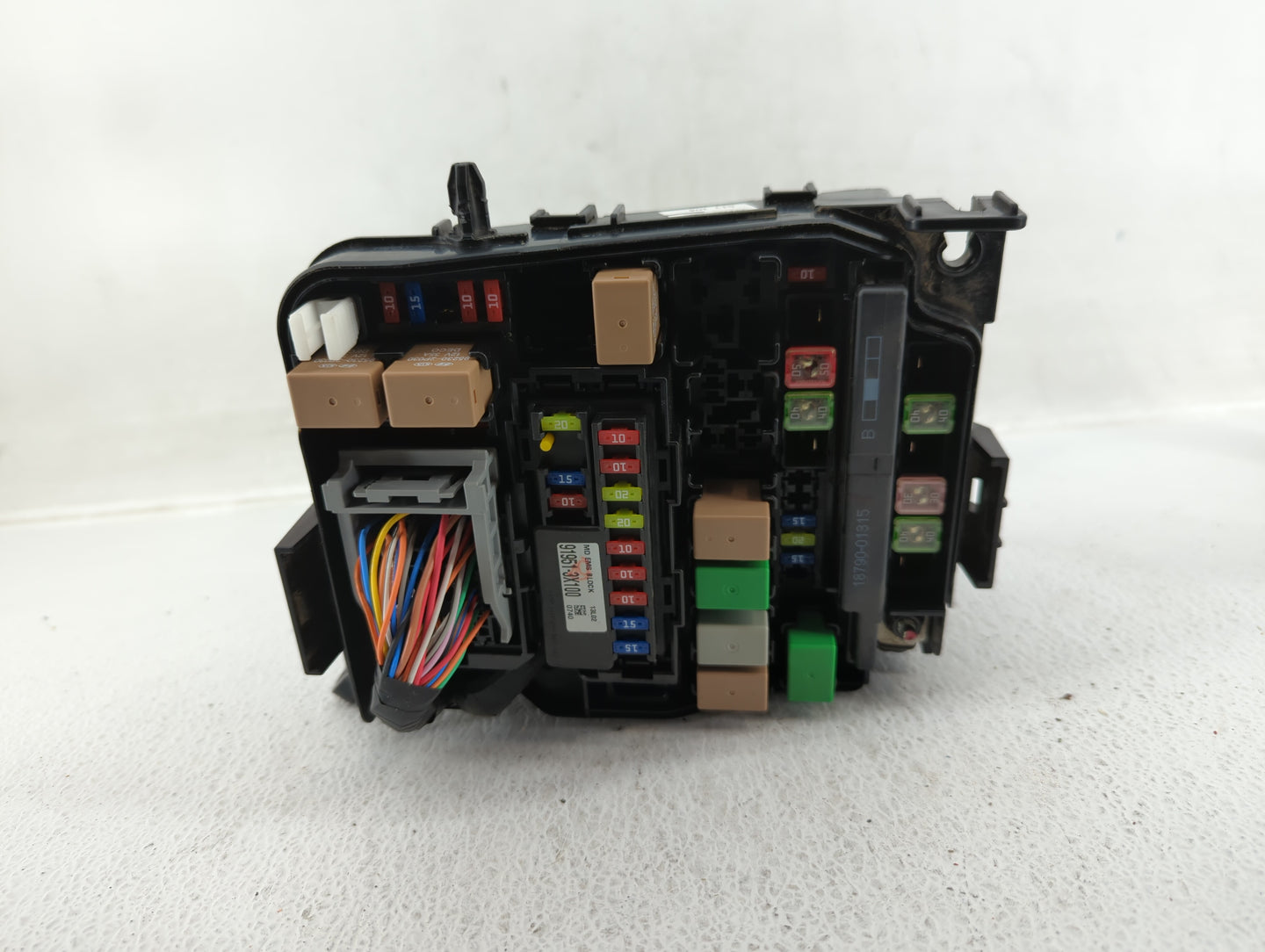 2014-2016 Hyundai Elantra Fusebox Fuse Box Panel Relay Module P/N:91265-3X060 91950-3X510 Fits Fits 2014 2015 2016 OEM Used 