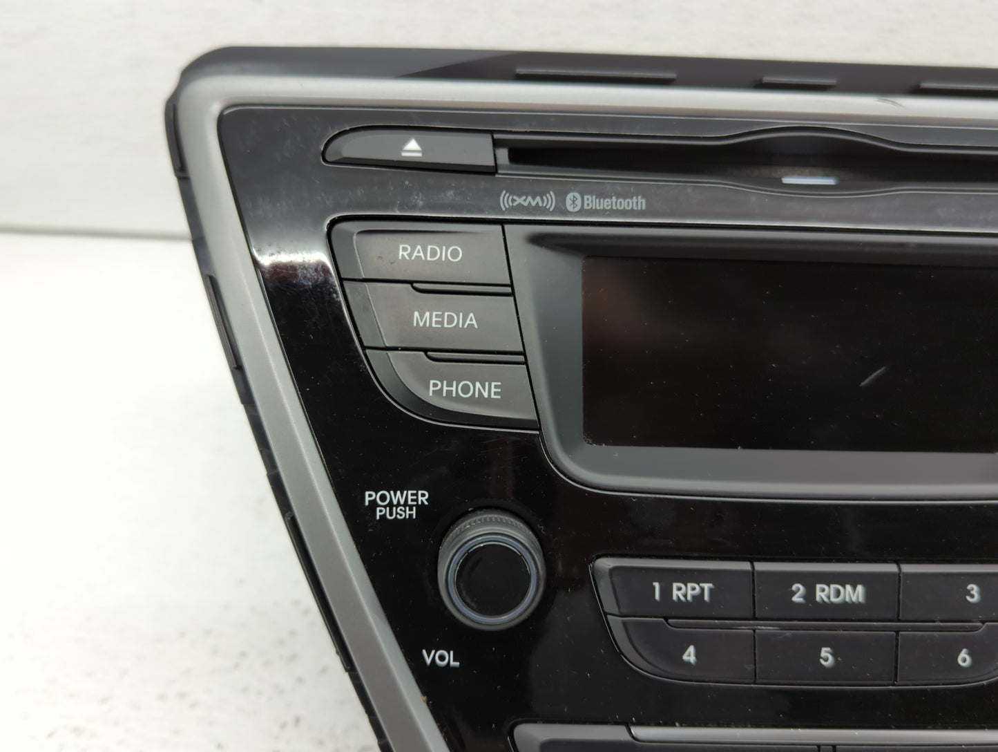 2014-2015 Hyundai Elantra Radio AM FM Cd Player Receiver Replacement P/N:96170-3X166GU Fits Fits 2014 2015 OEM Used Auto Par
