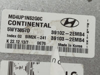 2014-2016 Hyundai Elantra PCM Engine Control Computer ECU ECM PCU OEM P/N:39102-2EMB4 Fits Fits 2014 2015 2016 OEM Used Auto