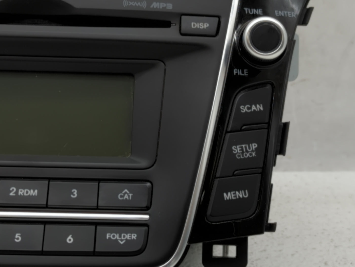 Hyundai Elantra Am Fm Cd Player Radio Receiver - Oemusedautoparts1.com
