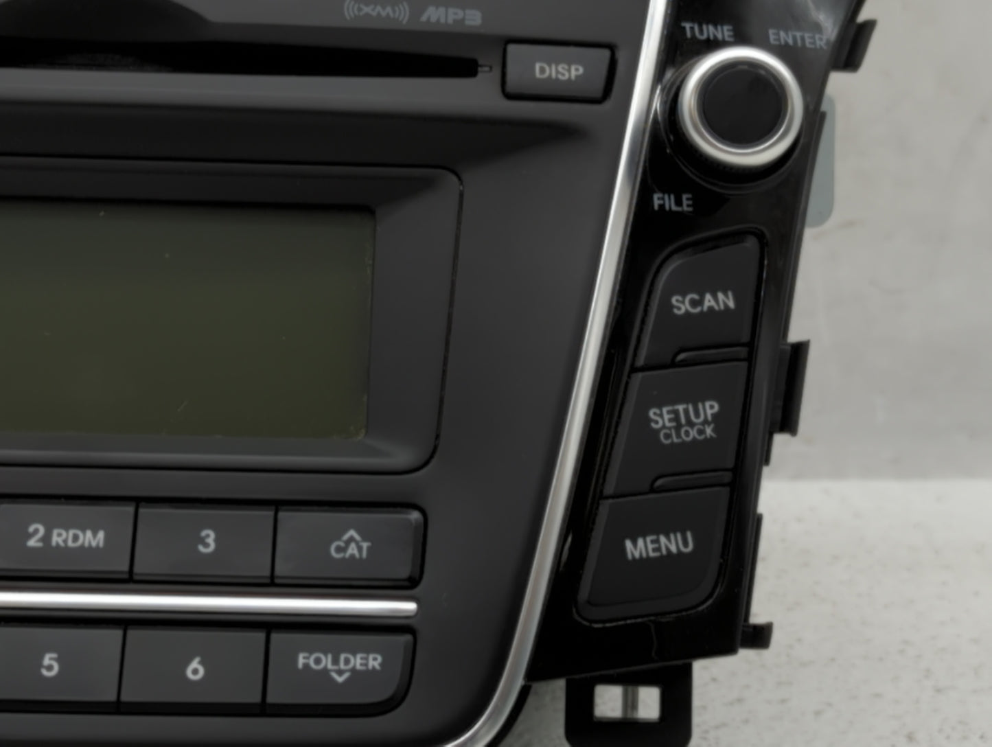 Hyundai Elantra Am Fm Cd Player Radio Receiver - Oemusedautoparts1.com