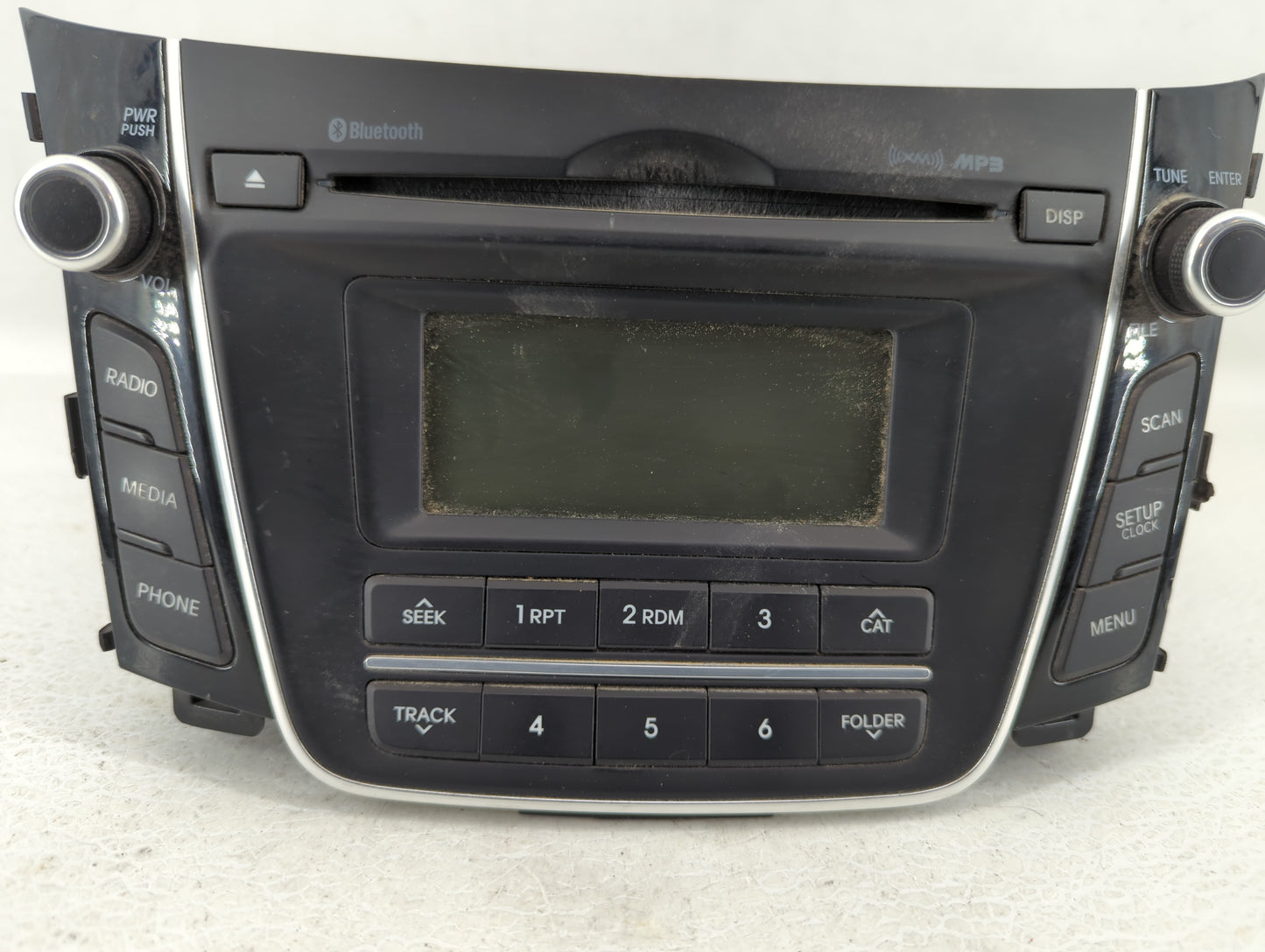 2014-2015 Hyundai Elantra Radio AM FM Cd Player Receiver Replacement P/N:96170-A5160GU Fits Fits 2014 2015 OEM Used Auto Par