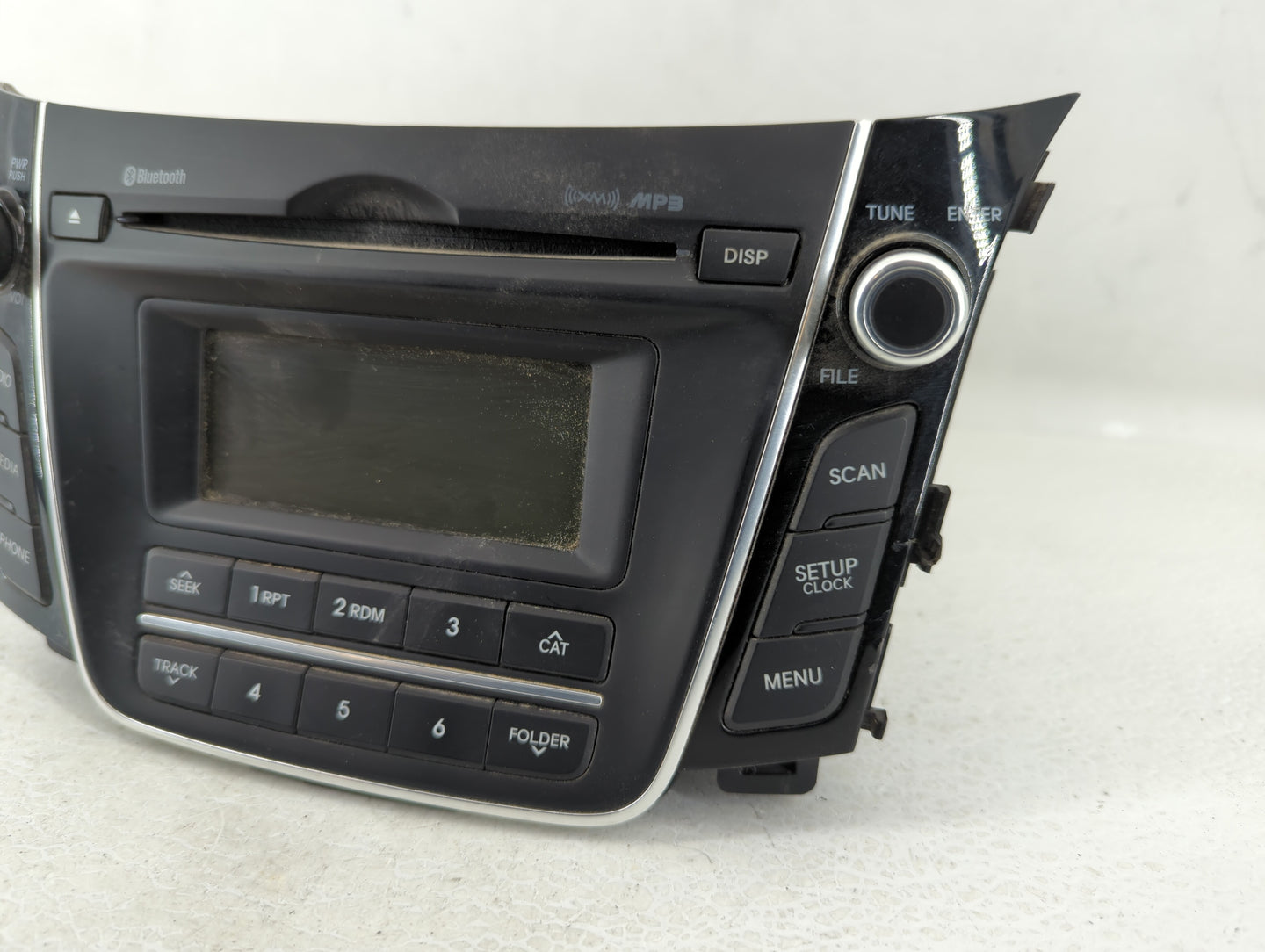 2014-2015 Hyundai Elantra Radio AM FM Cd Player Receiver Replacement P/N:96170-A5160GU Fits Fits 2014 2015 OEM Used Auto Par