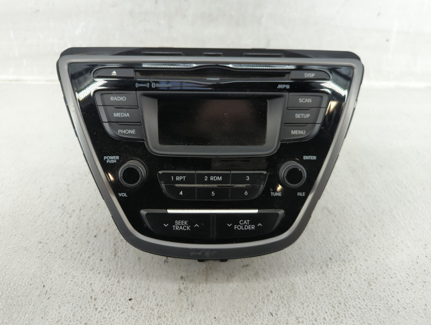 2014-2015 Hyundai Elantra Radio AM FM Cd Player Receiver Replacement P/N:96170-3X166GU Fits Fits 2014 2015 OEM Used Auto Par