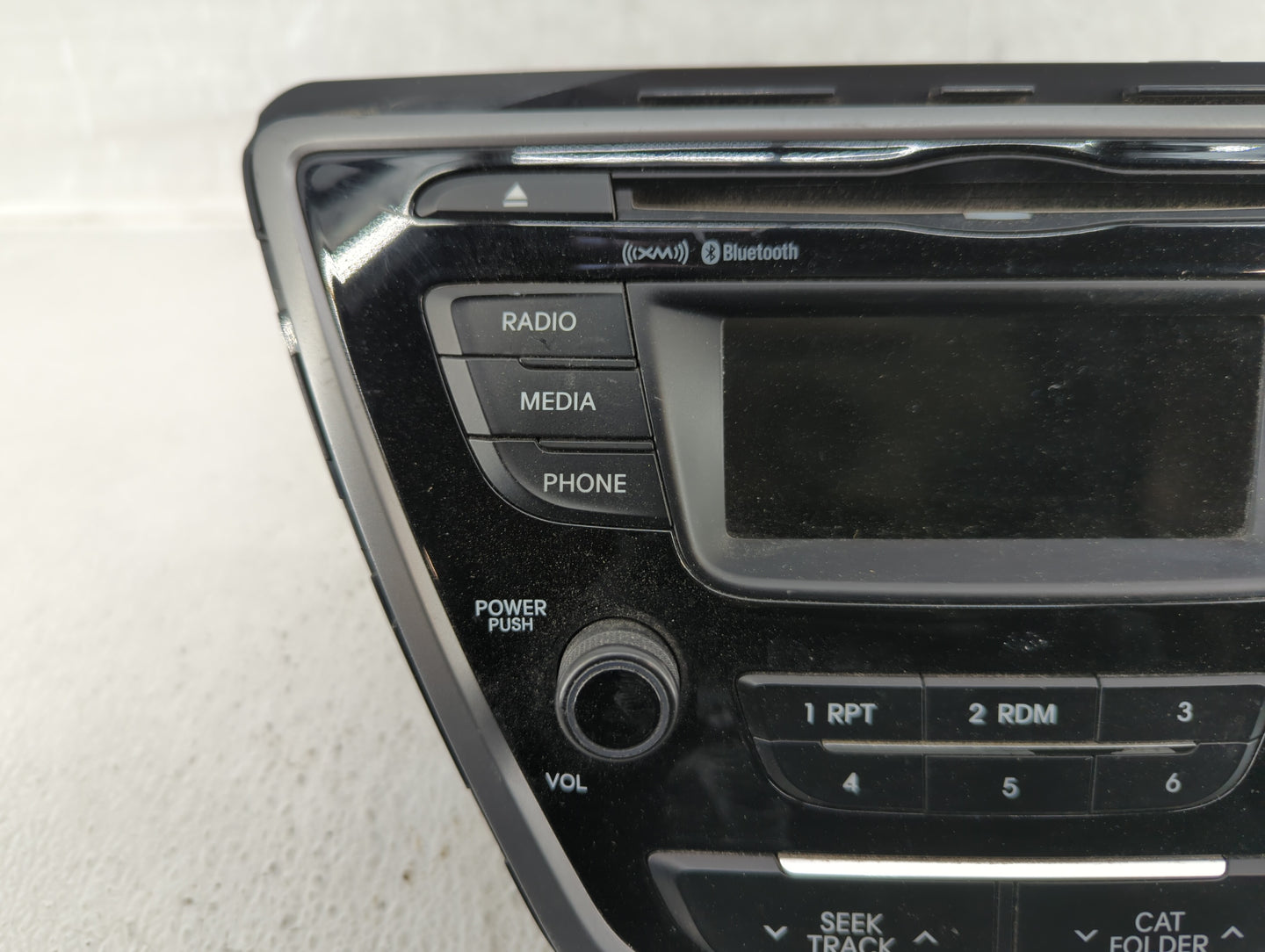 2014-2015 Hyundai Elantra Radio AM FM Cd Player Receiver Replacement P/N:96170-3X166GU Fits Fits 2014 2015 OEM Used Auto Par