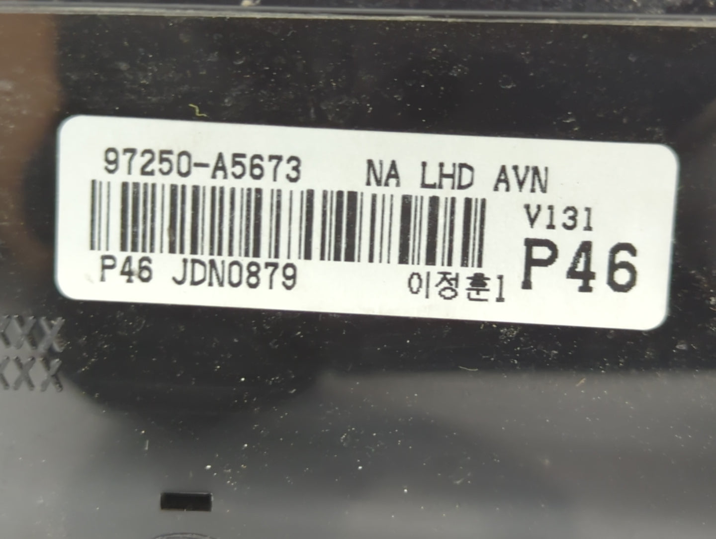 2013-2017 Hyundai Elantra Climate Control Module Temperature AC/Heater Replacement P/N:97250-A5673 Fits OEM Used Auto Parts 