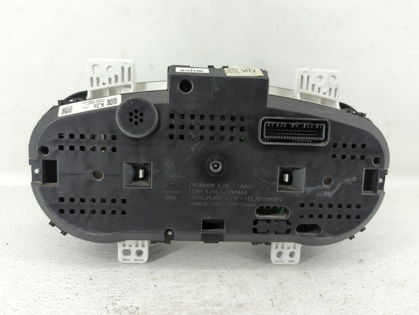 2013-2015 Hyundai Elantra Instrument Cluster Speedometer Gauges P/N:94053-A5511 Fits Fits 2013 2014 2015 OEM Used Auto Parts