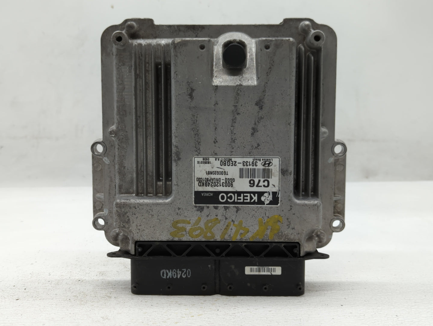 2014 Hyundai Elantra PCM Engine Control Computer ECU ECM PCU OEM P/N:39131-2EGB0 39133-2EGB0 Fits OEM Used Auto Parts - Oemu