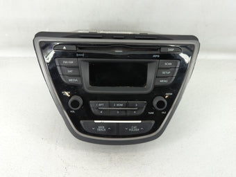 compare product 2014-2016 Hyundai Elantra Am Fm Cd Player Radio Receiver 549582