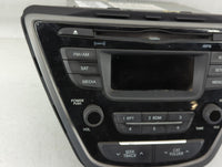2014-2016 Hyundai Elantra Am Fm Cd Player Radio Receiver 549582 - Oemusedautoparts1.com