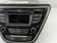 2014-2016 Hyundai Elantra Am Fm Cd Player Radio Receiver 549582 - Oemusedautoparts1.com