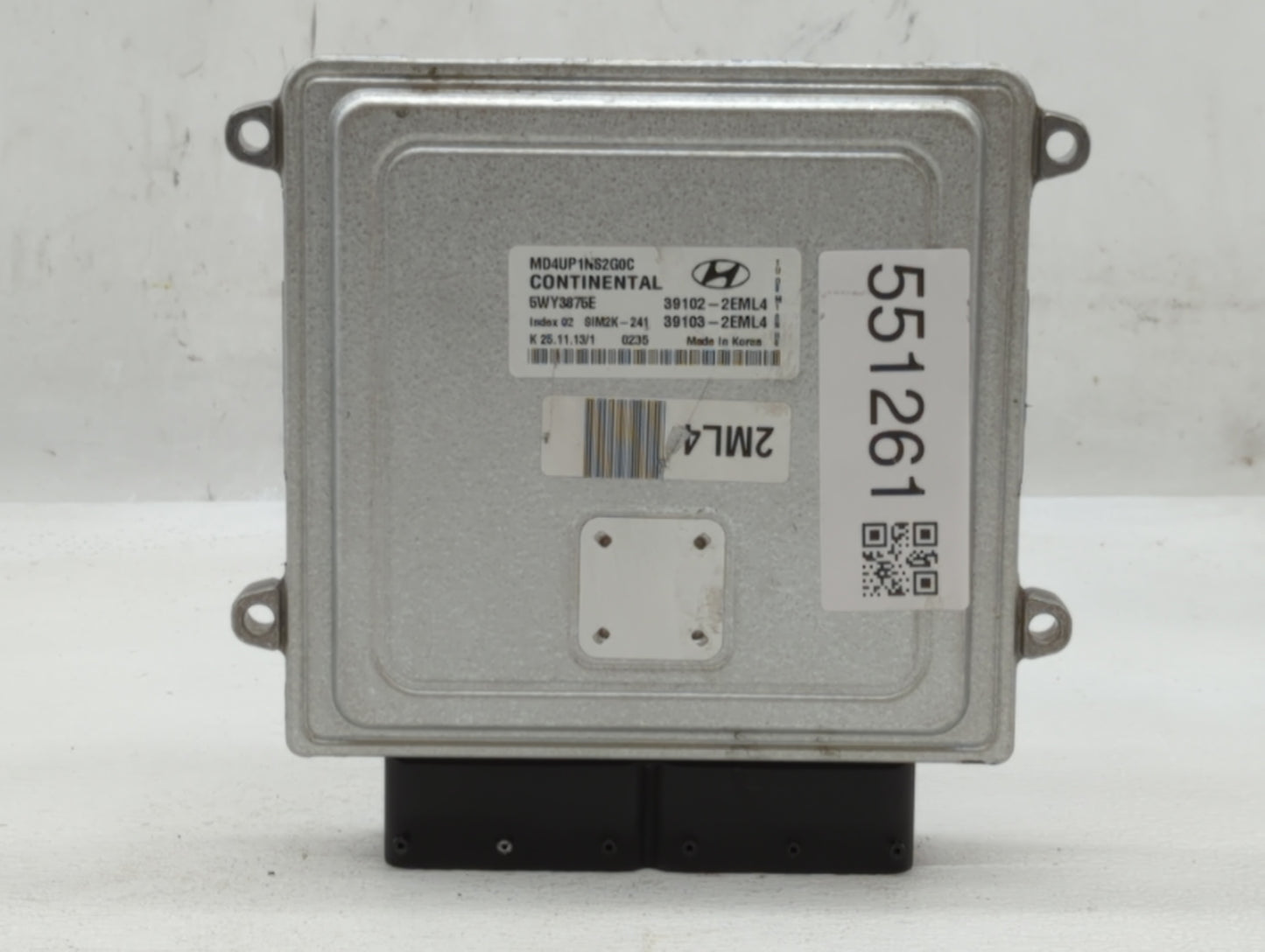 2014-2016 Hyundai Elantra PCM Engine Control Computer ECU ECM PCU OEM P/N:39131-2EMB0 39103-2EML6 Fits Fits 2014 2015 2016 O