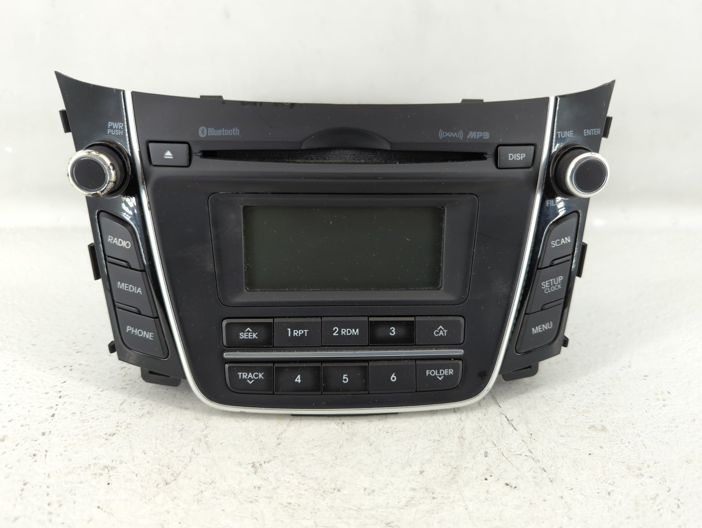 2014-2015 Hyundai Elantra Radio AM FM Cd Player Receiver Replacement P/N:96170-A5160GU Fits Fits 2014 2015 OEM Used Auto Par