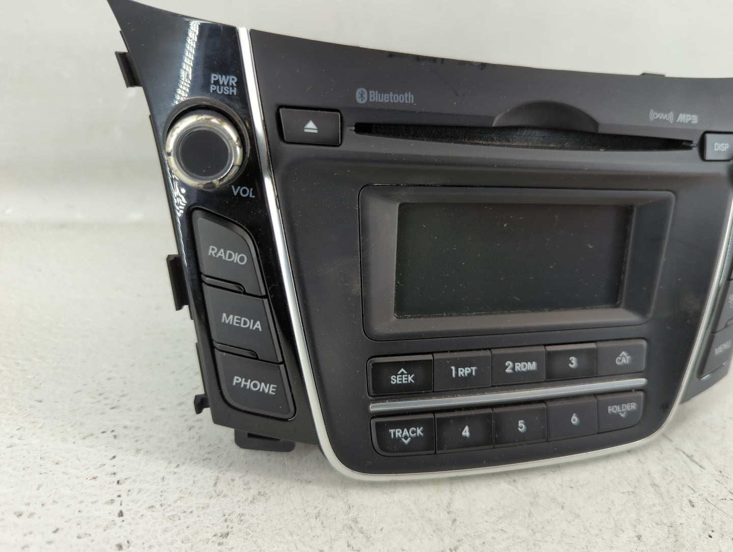 2014-2015 Hyundai Elantra Radio AM FM Cd Player Receiver Replacement P/N:96170-A5160GU Fits Fits 2014 2015 OEM Used Auto Par