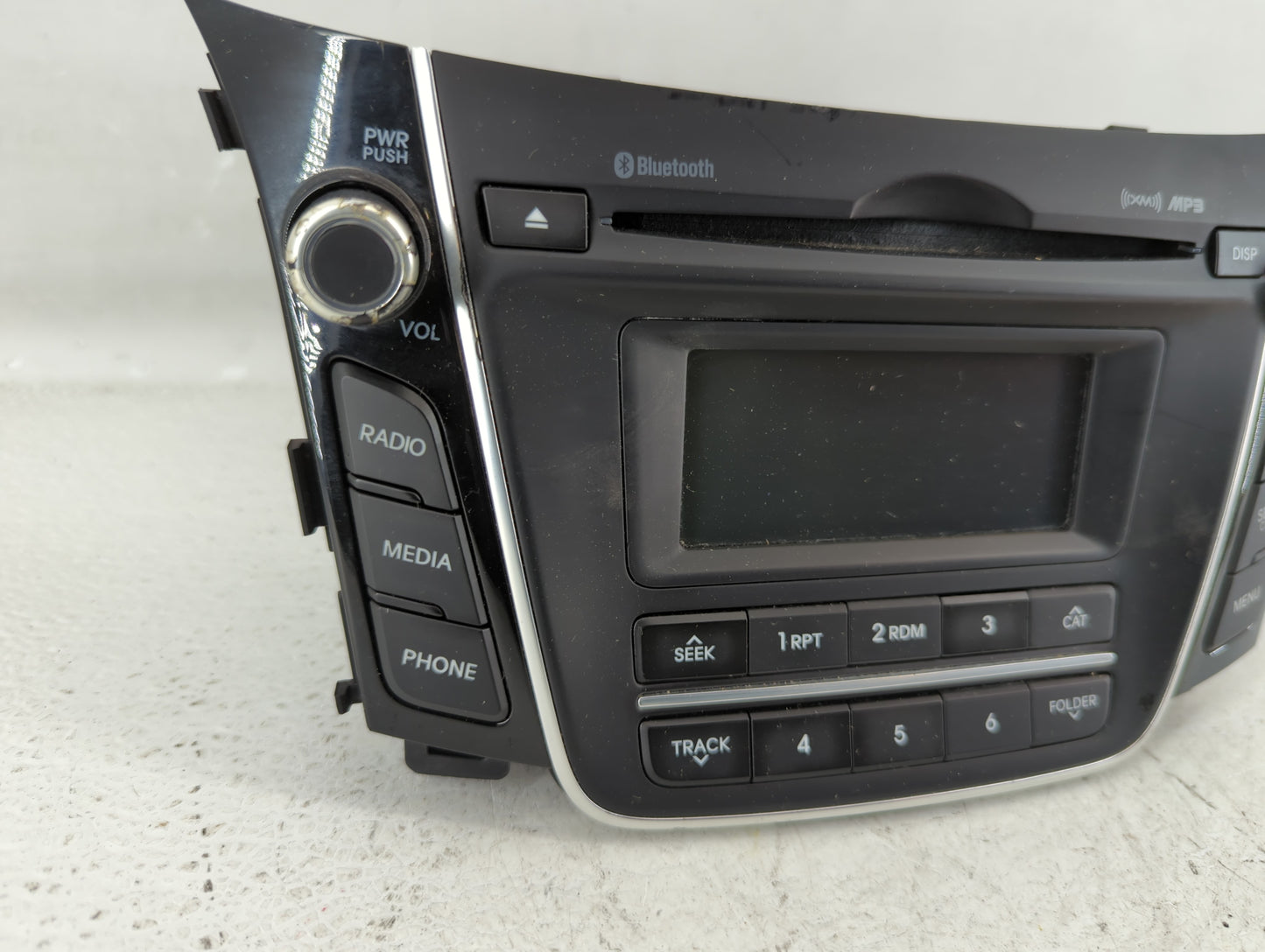 2014-2015 Hyundai Elantra Radio AM FM Cd Player Receiver Replacement P/N:96170-A5160GU Fits Fits 2014 2015 OEM Used Auto Par