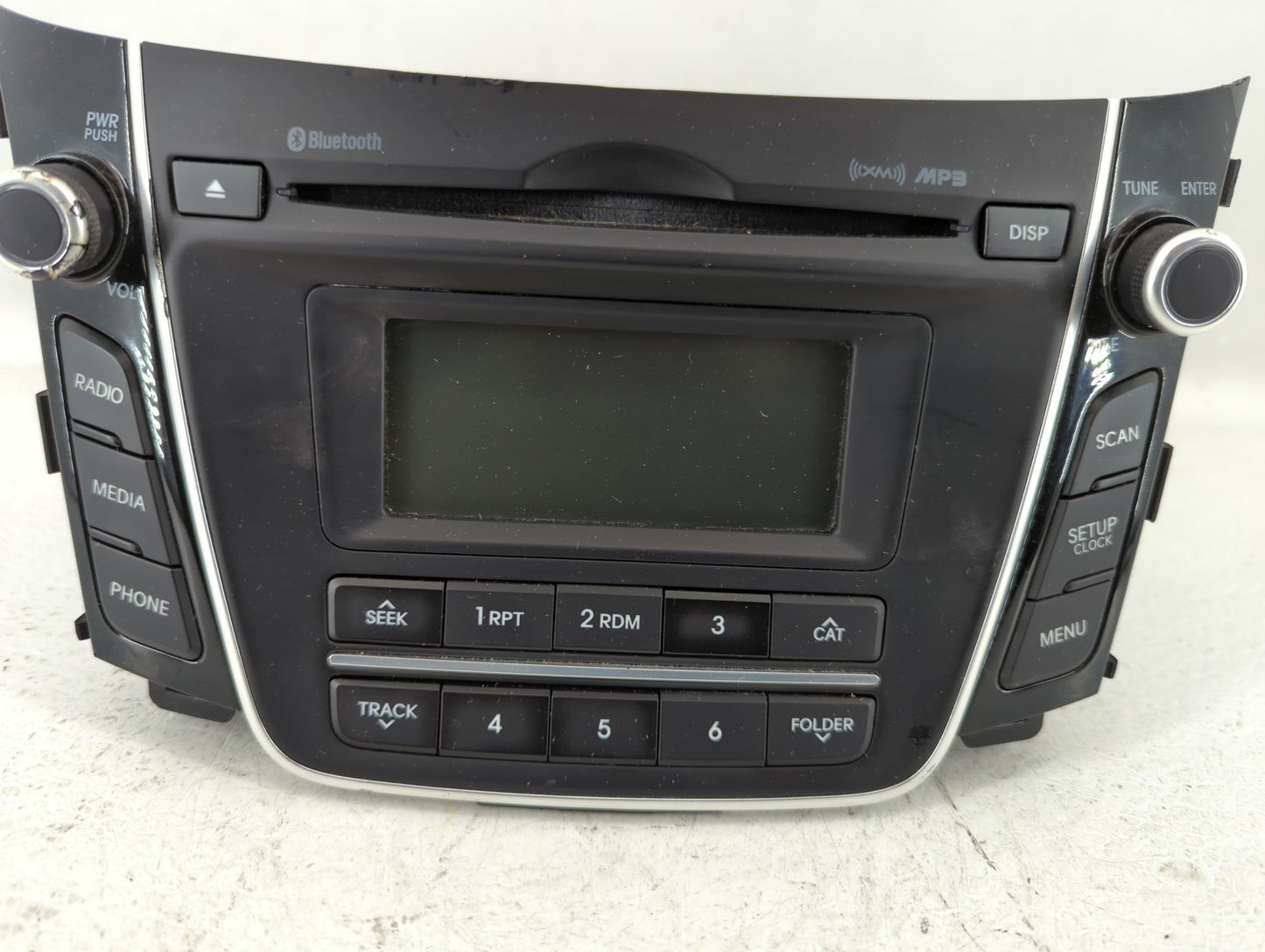 2014-2015 Hyundai Elantra Radio AM FM Cd Player Receiver Replacement P/N:96170-A5160GU Fits Fits 2014 2015 OEM Used Auto Par