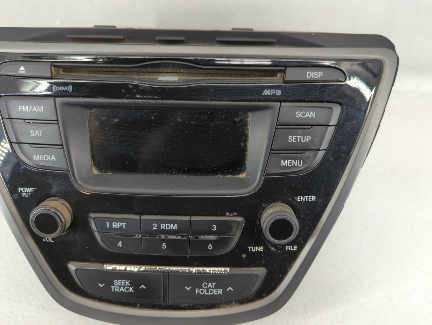 2014-2016 Hyundai Elantra Am Fm Cd Player Radio Receiver - Oemusedautoparts1.com