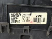 2014-2016 Hyundai Elantra Fusebox Fuse Box Panel Relay Module P/N:91265 3X060 Fits Fits 2014 2015 2016 OEM Used Auto Parts -