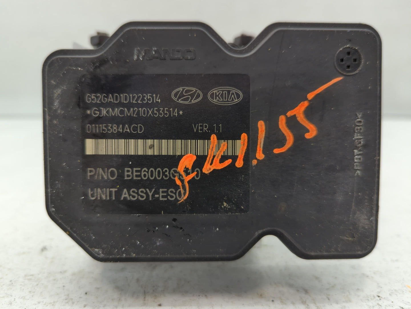 2014-2016 Hyundai Elantra ABS Pump Control Module Replacement P/N:58920-3X630 Fits Fits 2014 2015 2016 OEM Used Auto Parts -