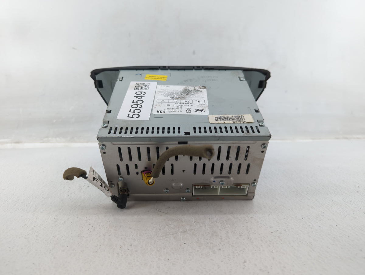 2014-2016 Hyundai Elantra Am Fm Cd Player Radio Receiver 559549 - Oemusedautoparts1.com