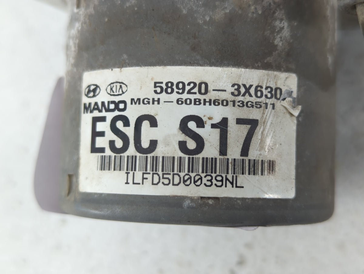 2014-2016 Hyundai Elantra Anti-Lock Brake ABS Pump Module Actuator OEM P/N:58920-3X630 Fits Fits 2014 2015 2016 OEM Used Aut
