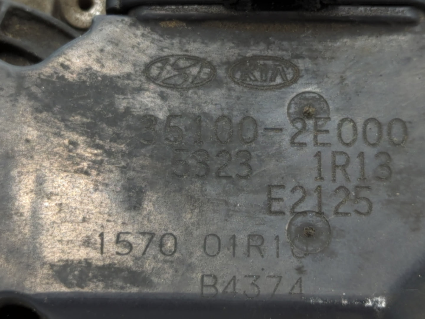 2011-2020 Hyundai Elantra Throttle Body P/N:1570 01R1 5323 1R13 Fits Fits 2011 2012 2013 2014 2015 2016 2017 2018 2019 2020 