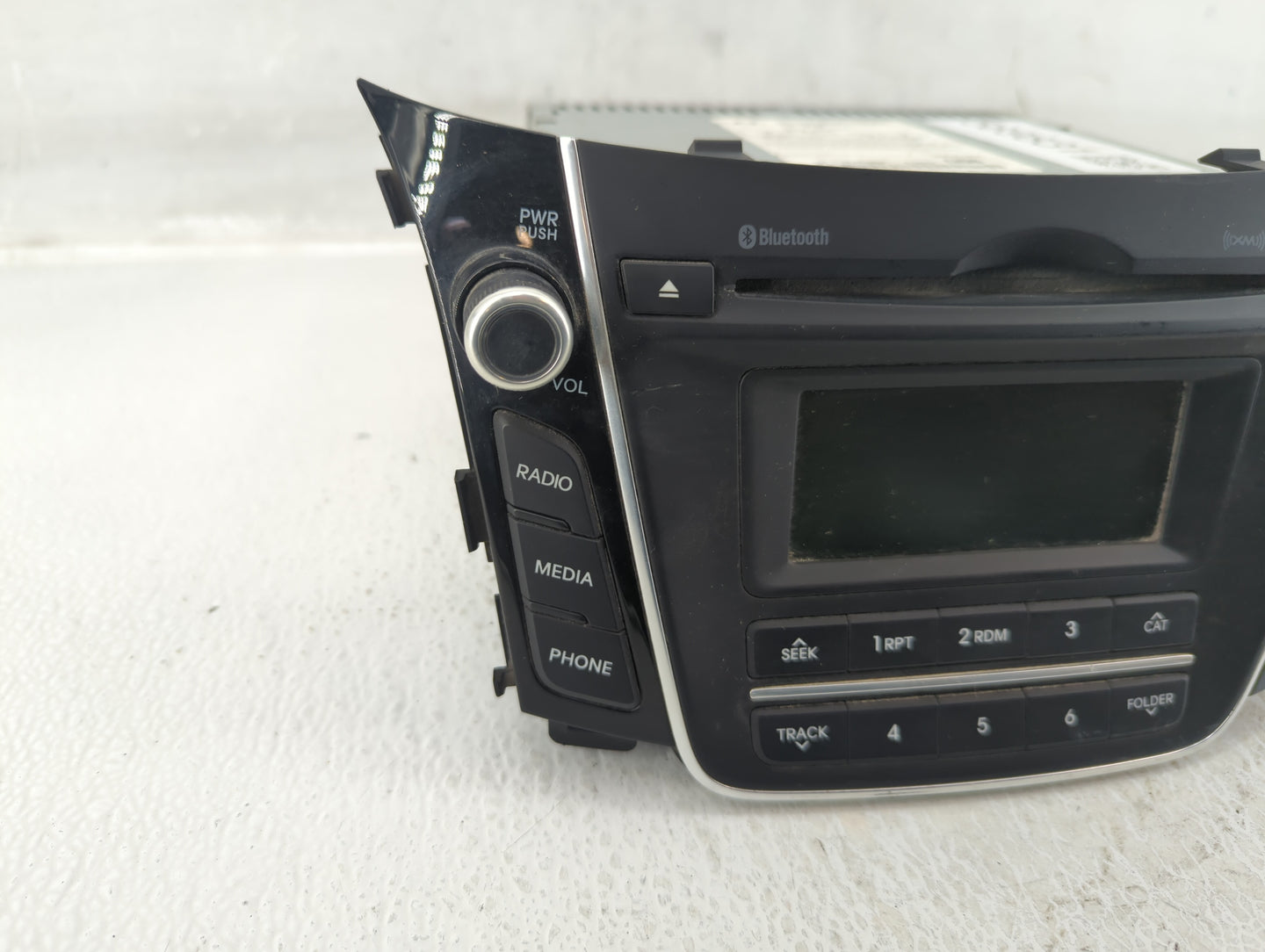 2013-2015 Hyundai Elantra Radio AM FM Cd Player Receiver Replacement P/N:96170-A5160GU Fits Fits 2013 2014 2015 OEM Used Aut
