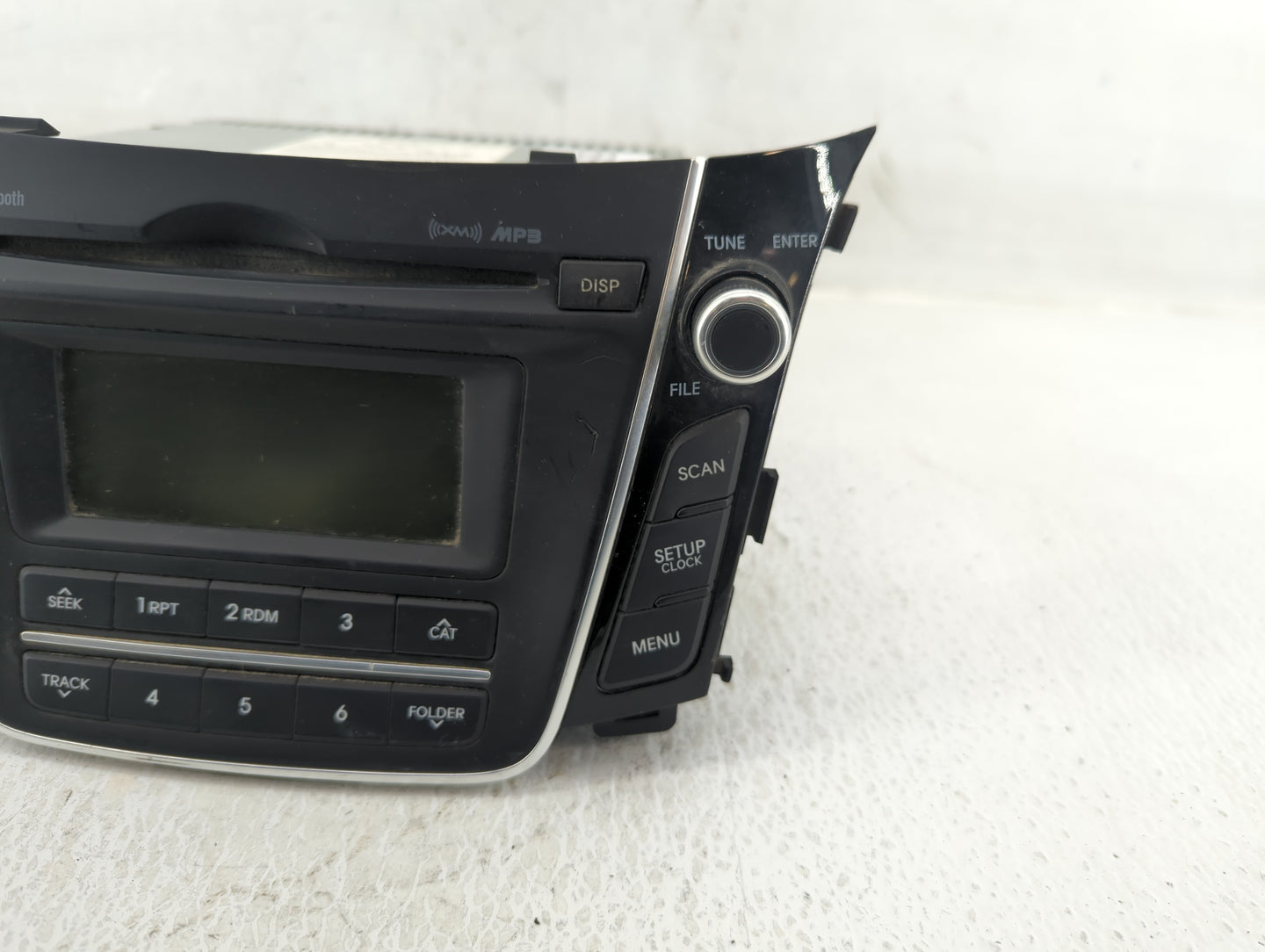 2013-2015 Hyundai Elantra Radio AM FM Cd Player Receiver Replacement P/N:96170-A5160GU Fits Fits 2013 2014 2015 OEM Used Aut