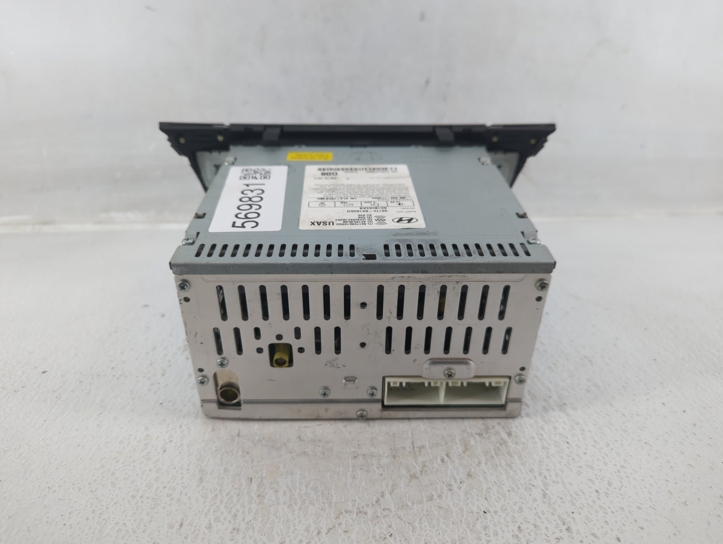 2013-2015 Hyundai Elantra Radio AM FM Cd Player Receiver Replacement P/N:96170-A5160GU Fits Fits 2013 2014 2015 OEM Used Aut