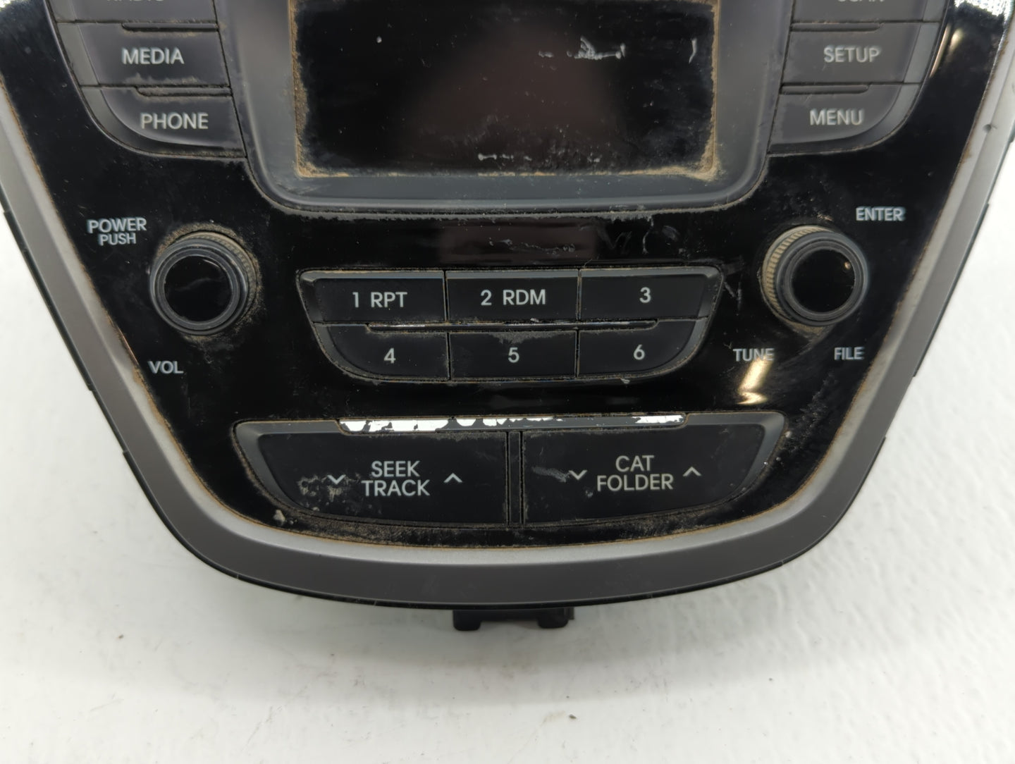 2014-2015 Hyundai Elantra Am Fm Cd Player Radio Receiver - Oemusedautoparts1.com