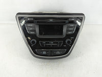 2014-2016 Hyundai Elantra Am Fm Cd Player Radio Receiver 583713 - Oemusedautoparts1.com