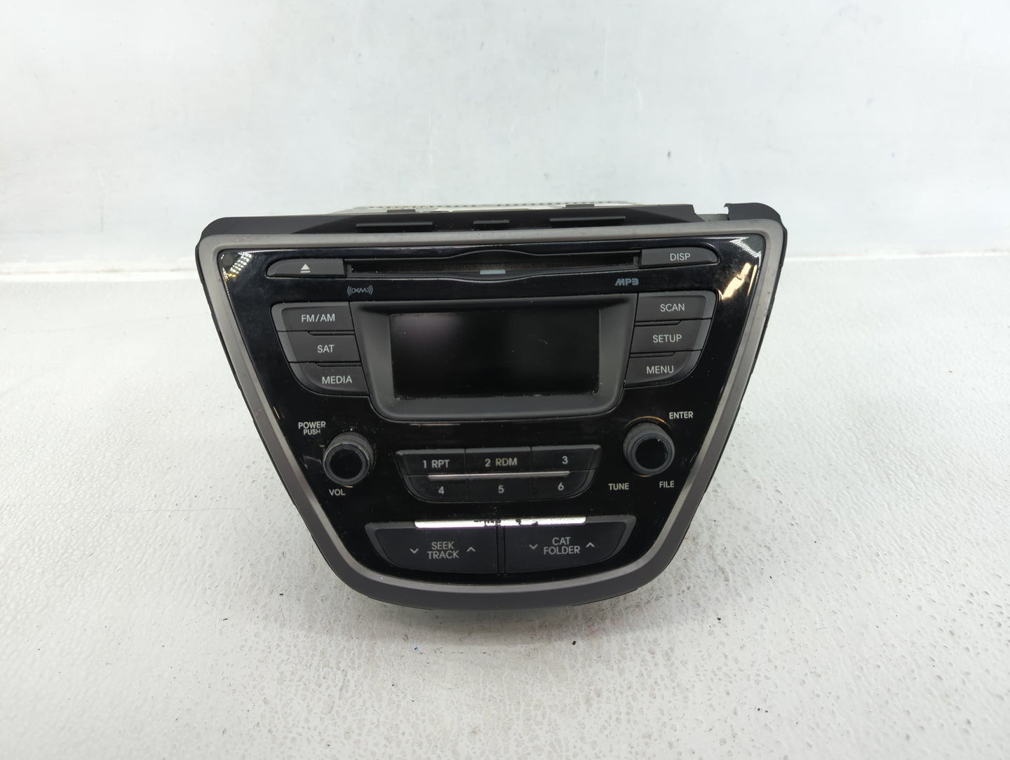 2014-2016 Hyundai Elantra Radio AM FM Cd Player Receiver Replacement P/N:96170-3X156GU Fits Fits 2014 2015 2016 OEM Used Aut