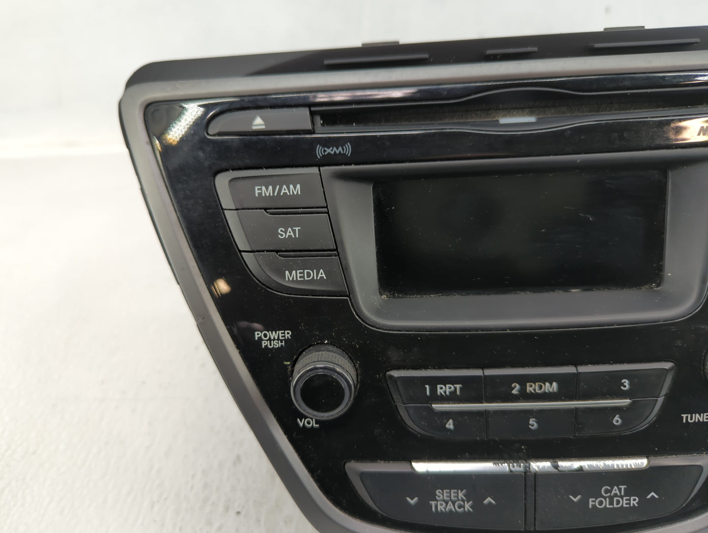 2014-2016 Hyundai Elantra Radio AM FM Cd Player Receiver Replacement P/N:96170-3X156GU Fits Fits 2014 2015 2016 OEM Used Aut